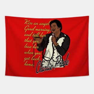 Charlie Pride- Kiss An Angel Good Morning Tapestry