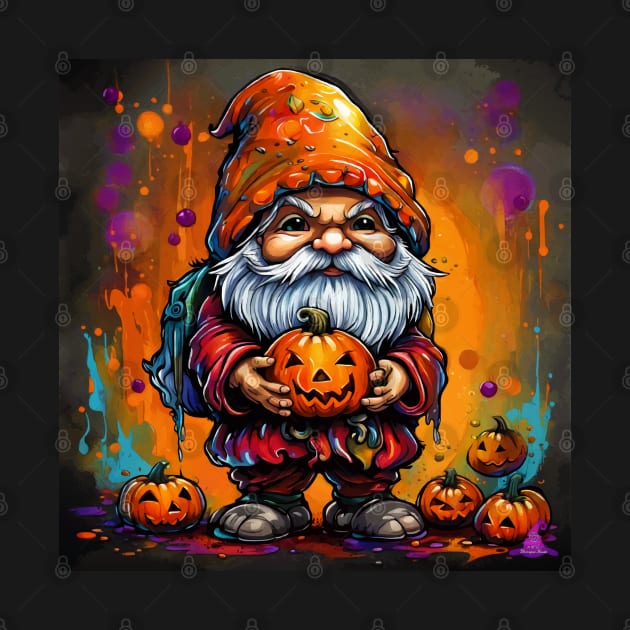 HALLOWEEN GNOME by Morrigan Austin