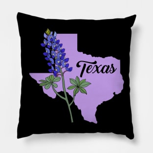 Texas Bluebonnet Pillow