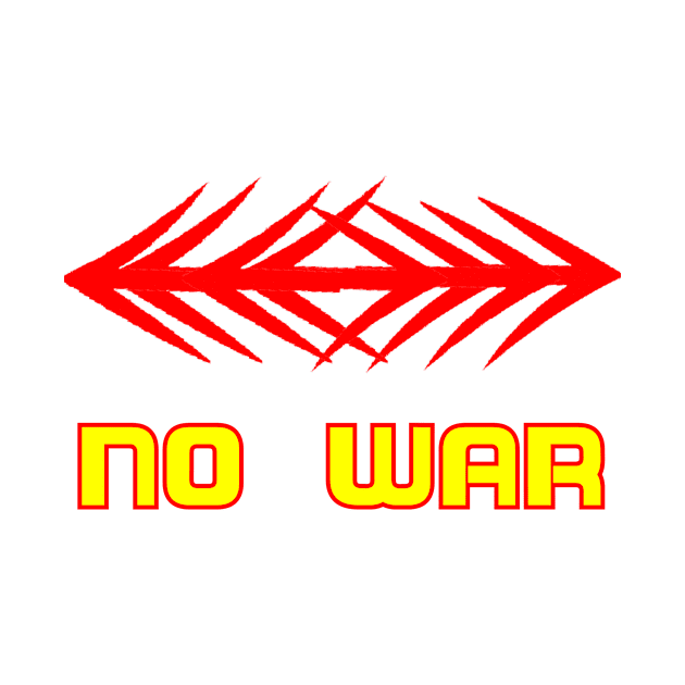 no War text Art design. by Dilhani