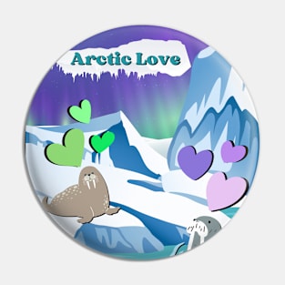 Arctic Love Pin