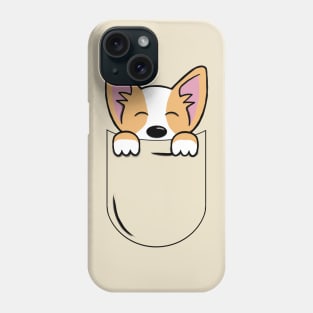 Corgi in a Pocket Phone Case