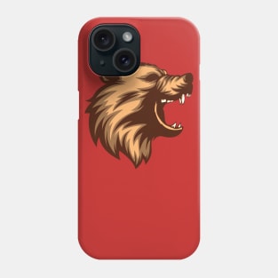 Screaming Bear Phone Case