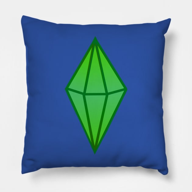 Plumbob Pillow by giuliarenzi