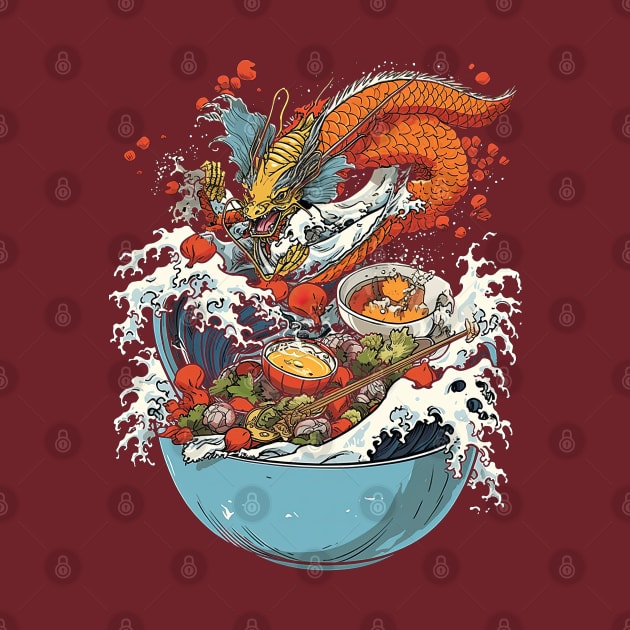 The great sushi dragon by obstinator