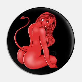 Devil Booty Girl 2 Pin