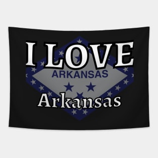 I LOVE Arkansas | Arkensas County Tapestry