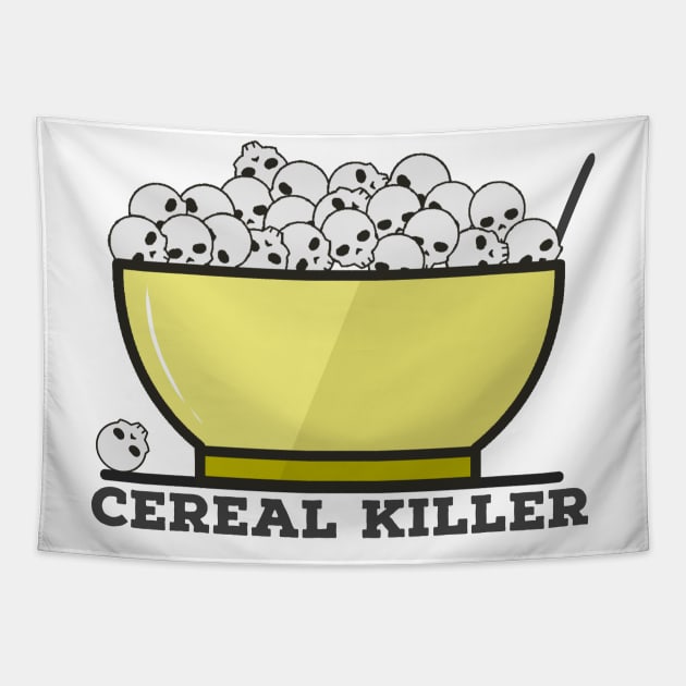 Cereal killer Tapestry by Bakr