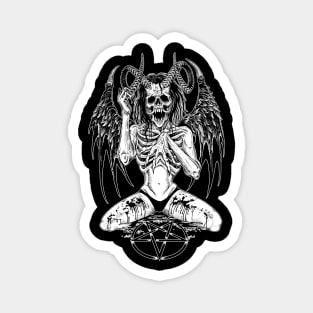 BTC Demon Witch (BACK PRINT!) Magnet