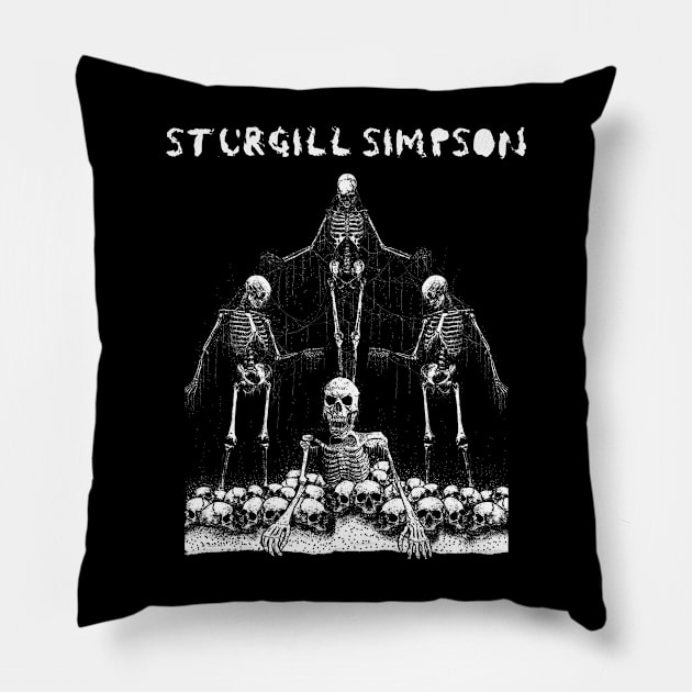 Skull Sturgill Controller Pillow by Pantat Kering