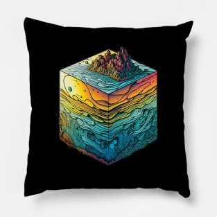 Diorama Sea World One Pillow