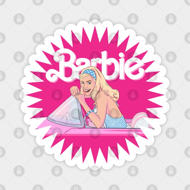 Barbie Magnet by kdigart 