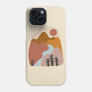 Rainbow river Phone Case