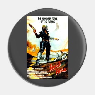 Classic Science Fiction Movie Poster - Mad Max Pin