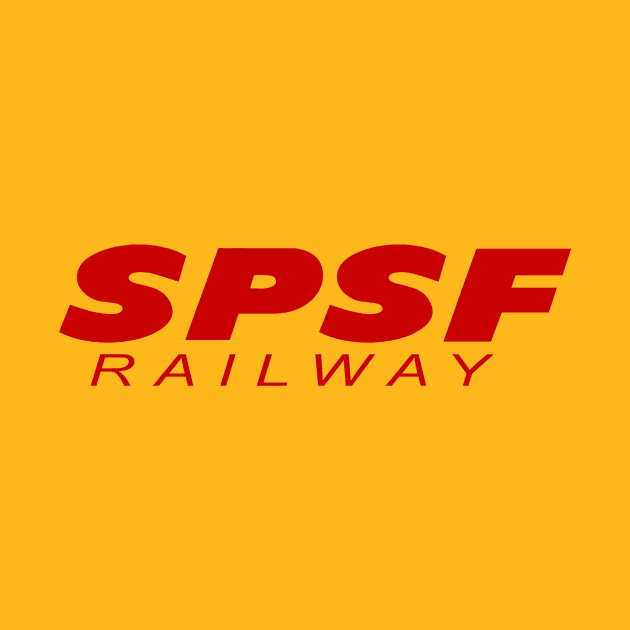 SPSF Railway Red Logo by Kodachrome Railway Colors