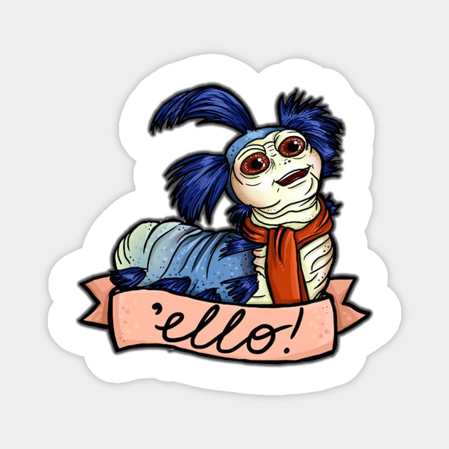 Ello - Labyrinth Worm Magnet by Specialstace83