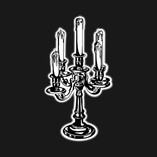 Candle by Bite Back Sticker Co.