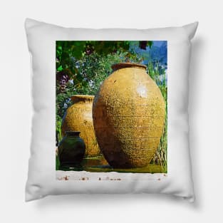 Two Large Urns Pillow