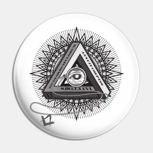 All Seeing Eye Pin