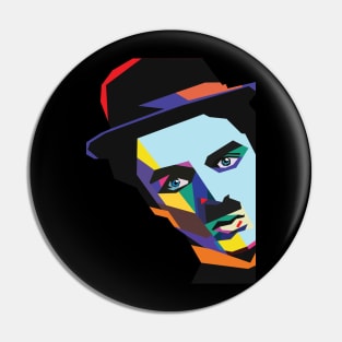 Charlie Chaplin Pin