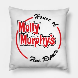 Molly Murphy's House of Fine Repute T-Shirt Pillow