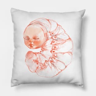 Baby maggot Pillow