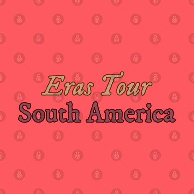 Eras Tour South America by Likeable Design