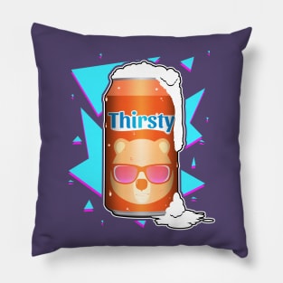 Thirsty Bear Pillow
