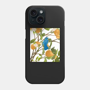 Tangerines and blues Phone Case