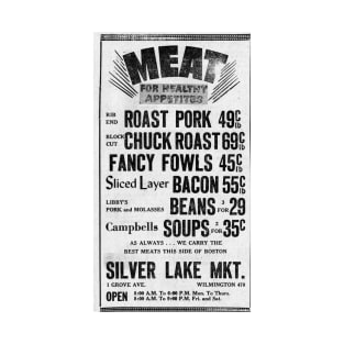 Meat Market Wall Art T-Shirt