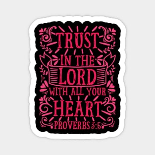Proverbs 3:5 Magnet