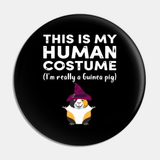 This My Human Costume I’m Really Guinea Pig Halloween (16) Pin