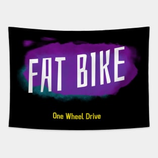 Fat Bike One Wheel Drive Tapestry