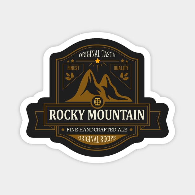 Deep Rock Galactic Rocky Mountain Beer from the Abyss Bar Magnet by Arnieduke