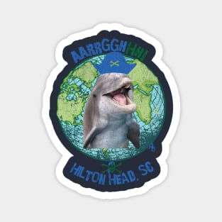 Hilton Head Island Dolphin Magnet