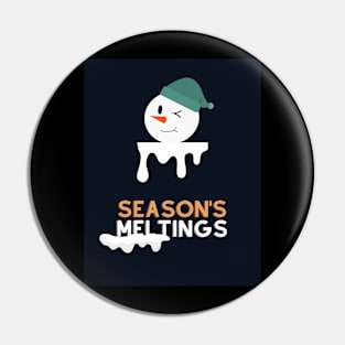 Season's Meltings Pin