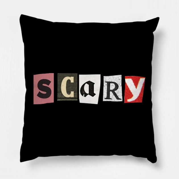 Scary Pillow by Coolsville