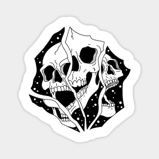 Fragment Skull Magnet