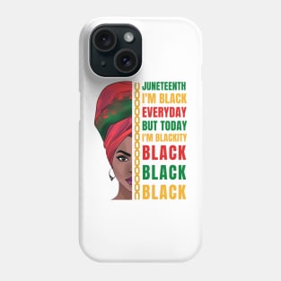 Juneteenth Celebrate Freedom Phone Case