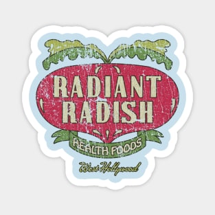 Radiant Radish Health Foods 1969 Magnet