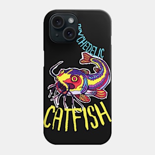 Psychedelic Catfish Artwork Phone Case