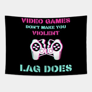 Video Gamer Rule Tapestry