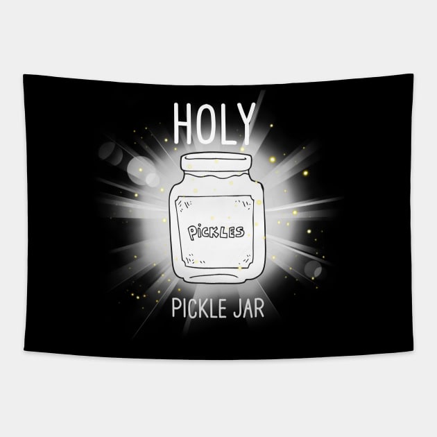 Holy Pickle Jar Tapestry by NICHE&NICHE