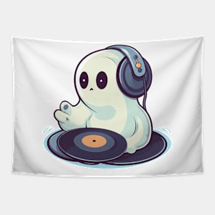 DJ Ghost Disc Jockey Music lover Tapestry