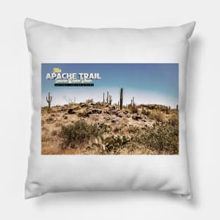 Apache Trail Scenic Drive View Pillow