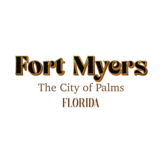 Fort Myers The City Of Palms Florida by PowelCastStudio