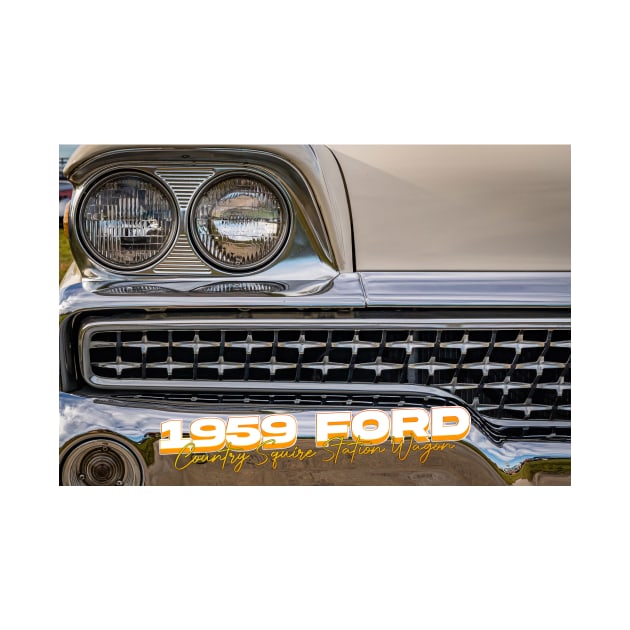 1959 Ford Country Squire Station Wagon by Gestalt Imagery