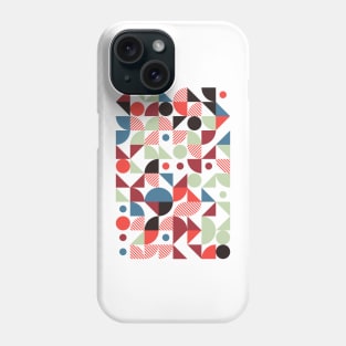 Colourful Geometric Animated Pattern Phone Case