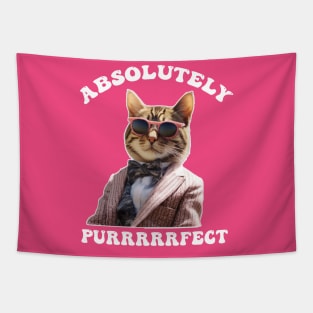 Luxury Pink Cat Tapestry