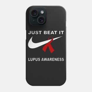 Just Beat It - Lupus Awareness Phone Case